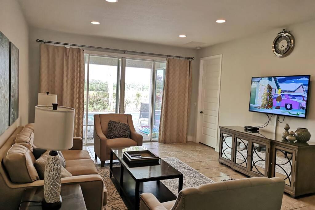 Luxurious Modern Villa Near Disney With Theater, Pool And Spa In Encore Resort At Reunion Orlando Ngoại thất bức ảnh