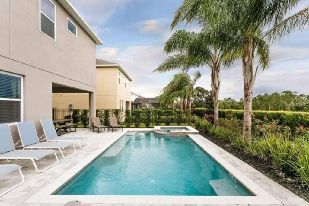 Luxurious Modern Villa Near Disney With Theater, Pool And Spa In Encore Resort At Reunion Orlando Ngoại thất bức ảnh
