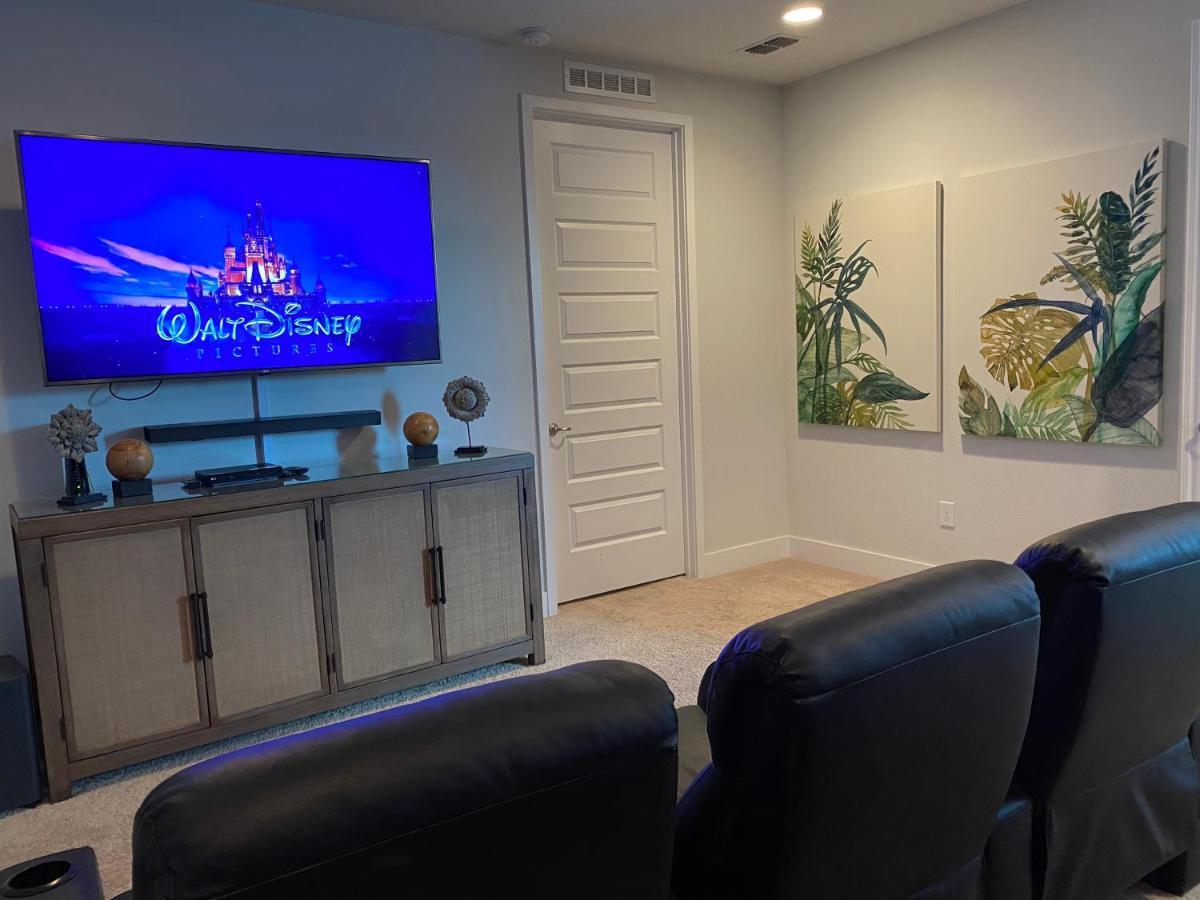 Luxurious Modern Villa Near Disney With Theater, Pool And Spa In Encore Resort At Reunion Orlando Ngoại thất bức ảnh